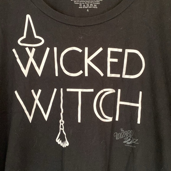 The Wizard of Oz, size 4, wicked witch shirt - Picture 3 of 4